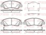Bremsbelagsatz, Scheibenbremse Vorderachse KAWE 1583 02