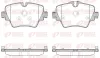 Bremsbelagsatz, Scheibenbremse Vorderachse KAWE 1625 08