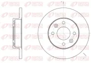 Bremsscheibe Vorderachse KAWE 6067 00