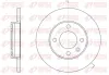 Bremsscheibe Vorderachse KAWE 6088 01