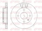 Bremsscheibe Vorderachse KAWE 6096 10
