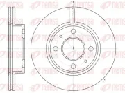 Bremsscheibe Vorderachse KAWE 6105 10