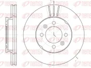 Bremsscheibe Vorderachse KAWE 6109 10