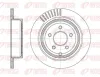 Bremsscheibe Hinterachse KAWE 61091 10