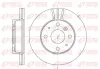 Bremsscheibe Vorderachse KAWE 61095 10