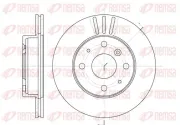 Bremsscheibe Vorderachse KAWE 61095 10