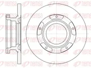 Bremsscheibe Hinterachse KAWE 61107 00