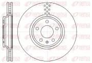 Bremsscheibe Vorderachse KAWE 61110 10