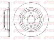 Bremsscheibe Hinterachse KAWE 61167 00