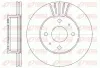 Bremsscheibe Vorderachse KAWE 61178 10