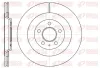 Bremsscheibe Hinterachse KAWE 61267 10