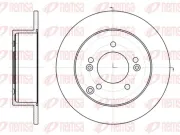 Bremsscheibe Hinterachse KAWE 61293 00