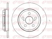 Bremsscheibe Hinterachse KAWE 61328 00