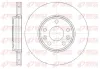 Bremsscheibe Vorderachse KAWE 61344 10
