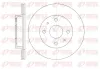 Bremsscheibe Vorderachse KAWE 61355 10