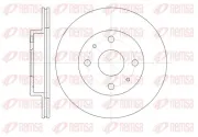 Bremsscheibe Vorderachse KAWE 61355 10