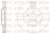 Bremsscheibe Vorderachse KAWE 61370 10