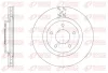 Bremsscheibe Vorderachse KAWE 61553 10