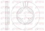 Bremsscheibe Vorderachse KAWE 6205 10
