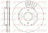 Bremsscheibe Vorderachse KAWE 6211 10