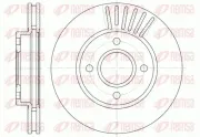 Bremsscheibe Vorderachse KAWE 6211 10
