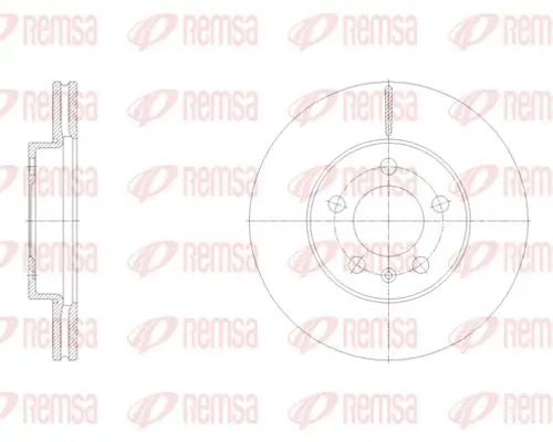 Bremsscheibe Vorderachse KAWE 62119 10