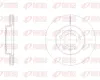 Bremsscheibe Vorderachse KAWE 62119 10