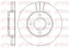 Bremsscheibe Vorderachse KAWE 6213 10