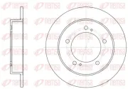 Bremsscheibe Vorderachse KAWE 6331 00