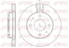 Bremsscheibe Vorderachse KAWE 6394 11