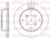 Bremsscheibe Vorderachse KAWE 6399 10