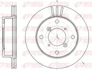 Bremsscheibe Vorderachse KAWE 6399 10