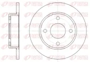 Bremsscheibe Vorderachse KAWE 6427 00