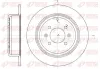 Bremsscheibe Hinterachse KAWE 6498 00