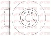 Bremsscheibe Vorderachse KAWE 6512 00