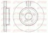 Bremsscheibe Vorderachse KAWE 6540 10