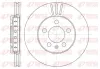 Bremsscheibe Vorderachse KAWE 6545 10