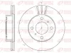 Bremsscheibe Vorderachse KAWE 6557 10