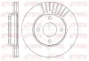 Bremsscheibe Vorderachse KAWE 6575 10