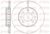 Bremsscheibe Vorderachse KAWE 6595 00
