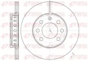 Bremsscheibe Vorderachse KAWE 6595 00