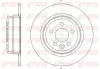 Bremsscheibe Hinterachse KAWE 6615 00