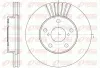 Bremsscheibe Vorderachse KAWE 6640 10