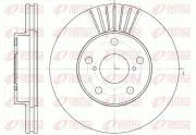 Bremsscheibe Vorderachse KAWE 6640 10