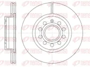 Bremsscheibe Vorderachse KAWE 6647 10