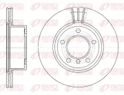 Bremsscheibe Vorderachse KAWE 6652 10