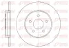 Bremsscheibe Hinterachse KAWE 6661 00