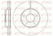 Bremsscheibe Vorderachse KAWE 6662 10