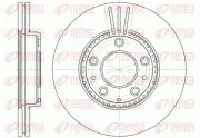 Bremsscheibe Vorderachse KAWE 6673 10