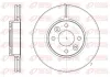 Bremsscheibe Vorderachse KAWE 6683 10